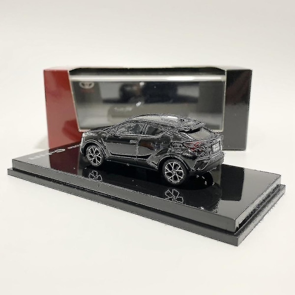 1:64 Speed ​​Gt Toyota C-hr Suv Alloy Pressgjutning Collection Bilmodell Leksaker Present Black