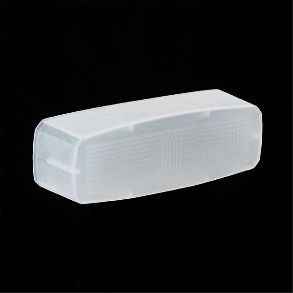 För Lux Junior Speedlite Blixt Diffuser Soft Box Fodral Mjuk Diffuser Lampskydd White