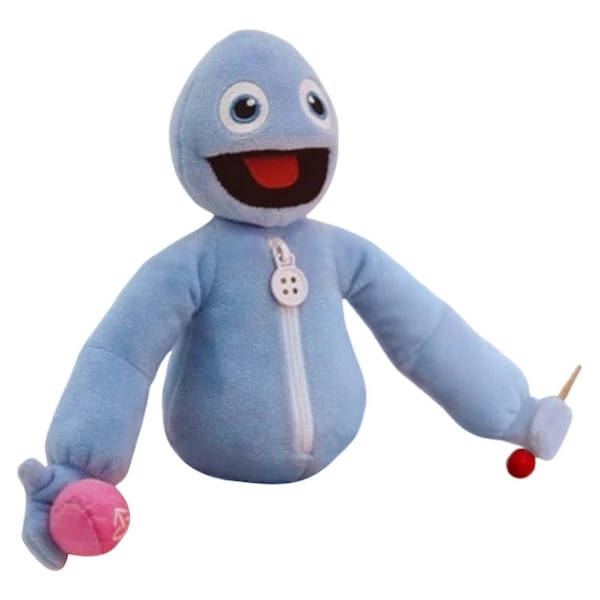 Yeeps Hide and Play Plysch Yeeps Plysch Din Bards nya bästa vän! Gosa med denna söta, interaktiva leksak för fantasifull lek Blå Blå Blue 15 cm