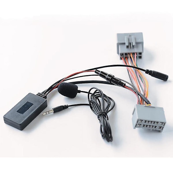 Bil Bluetooth 5.0 Trådlös Telefonsamtal Handsfree Aux In Adapter För Volvo C30 S40 V40 V50 S60 S70 C70 V70 Xc70 S80 Xc90 Med Mikrofon
