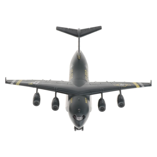 C-17 Flygplansmodell Gjuten Flygplan Julklapp Heminredning Samlarobjekt Svart Black
