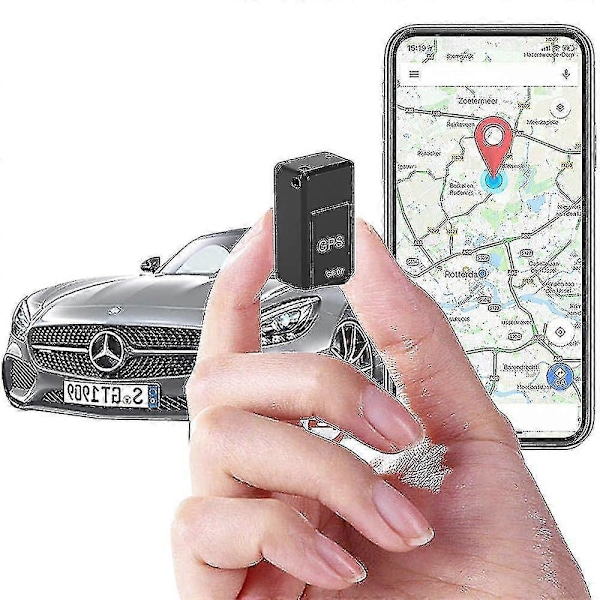 GPS Bil Sporingsenhed - GF07 Bærbar Mini GSM/GPRS Microtracker Med Lydoptagelse - Tab Forebygger Tracker Holder