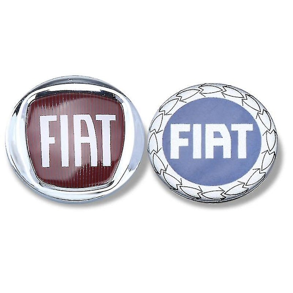 4 stk. 60 mm 50 mm for Fiat 500 hjulkapsler senter nav felger støvtett deksel emblemmerke Unto Stilo Bravo Ducato Freemont, 60 mm
