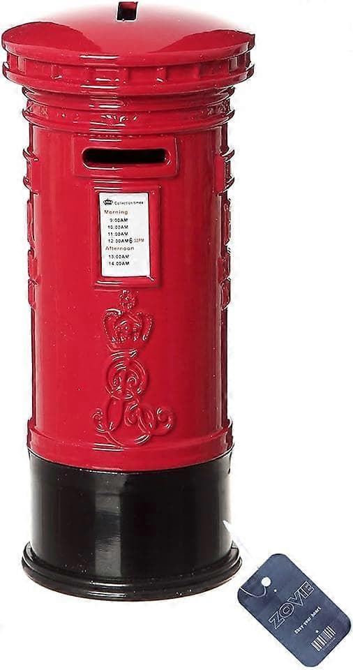 England Postkasse Model Dekor Stat Hjem Skrivebordsdekoration (Postkasse)
