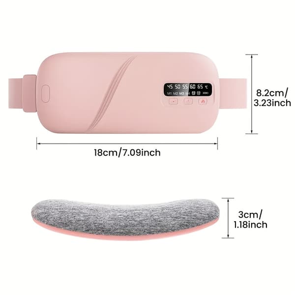 Abdominal massageapparat, USB genopladelig LED-display 1