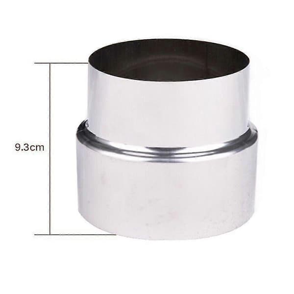 Reduktionsstykke Røgrør Reducer Diameter Stivt Rør Rustfrit Stål 110mm/50mm 120 mm 100 mm