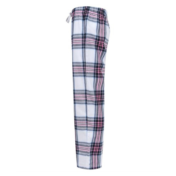 SF Minni Barn/Barn Tartan Lounge Bukser 13 år Hvit/Rosa Hvit/Rosa Rute Hvit/Rosa Rute White/Pink Check 13 Years