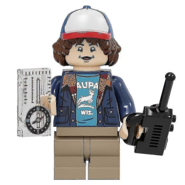 8 st Mini Stranger Things Monterade Leksaksbyggklossar Humanoida Figurer Set
