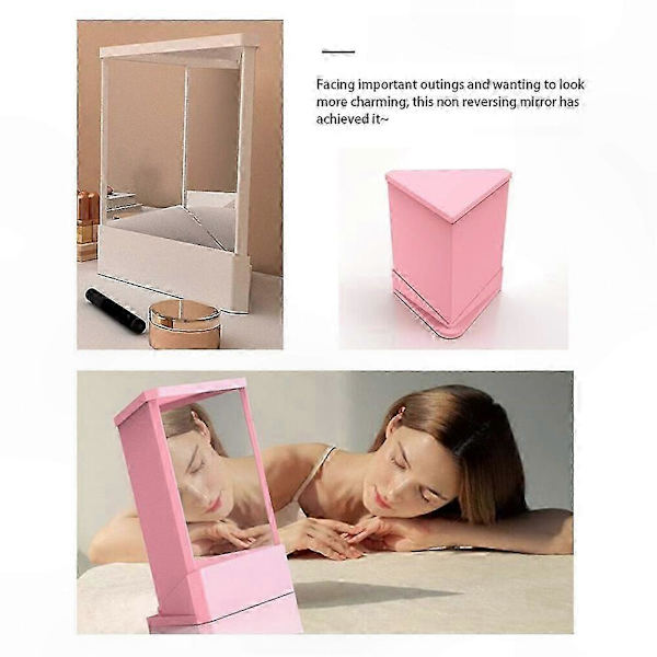True-Image Refleksjonsspeil med Stabil Base for Kvinner White Small size