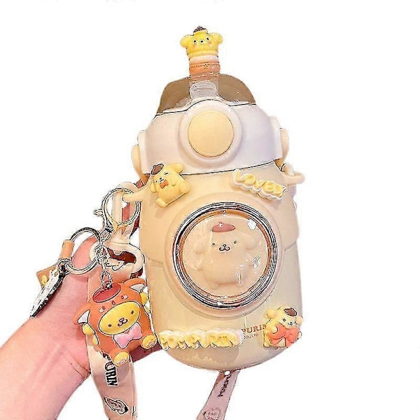 Thermos Outdoor Sanrio Cinnamoroll Vakuumisolerad Vattenflaska i Rostfritt Stål För Kalla & Varma Kaffemuggar (LGL) Purin