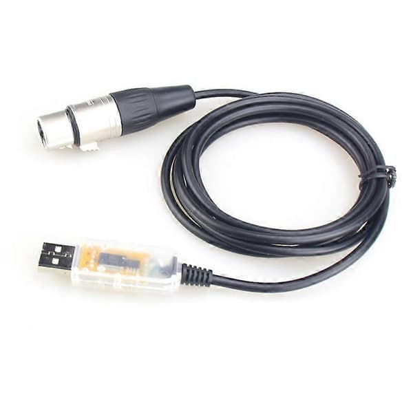 USB til interfaceadapter LED DMX512 computer PC scenelys controller lysdæmper, adapterkabel
