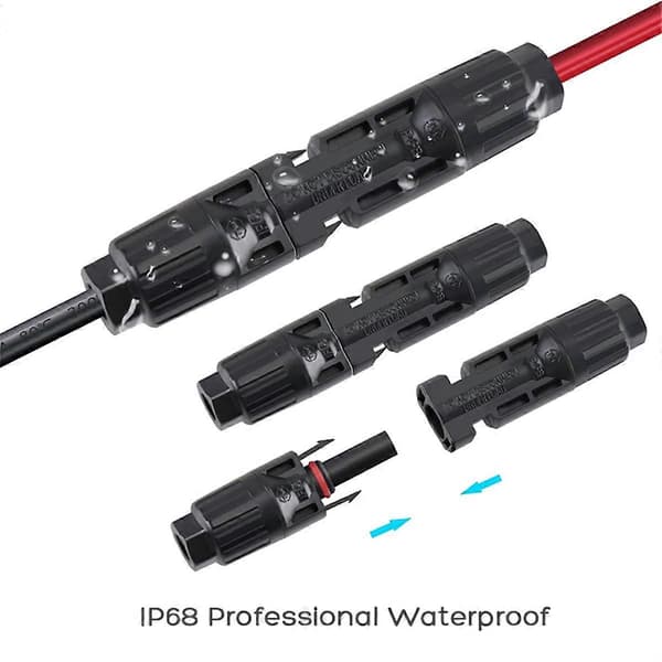 Solar Connector til XT60i Adapterkabel til Ecoflow/DELTA 2/Max (2000)
