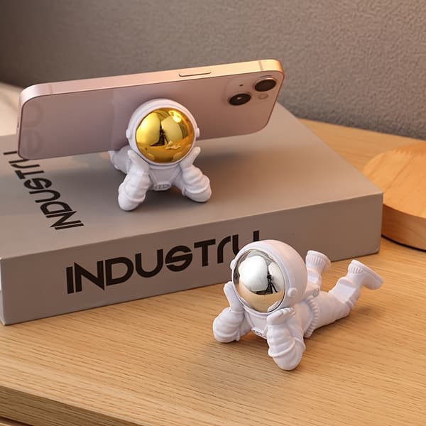 Kreativ Astronautprydnad, Vardagsrumsprydnad Golden