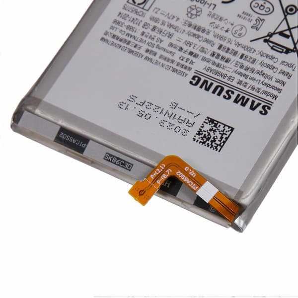 Til Samsung Galaxy Note20 Note20 5G 3.88V 4170mAh Genopladeligt Li-Polymer Batteri Samlingsdel (Enc