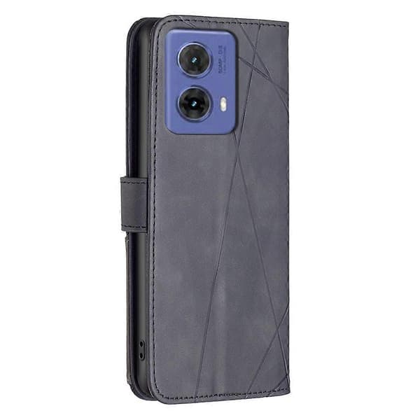 Läderfodral för Motorola Moto G85 Black