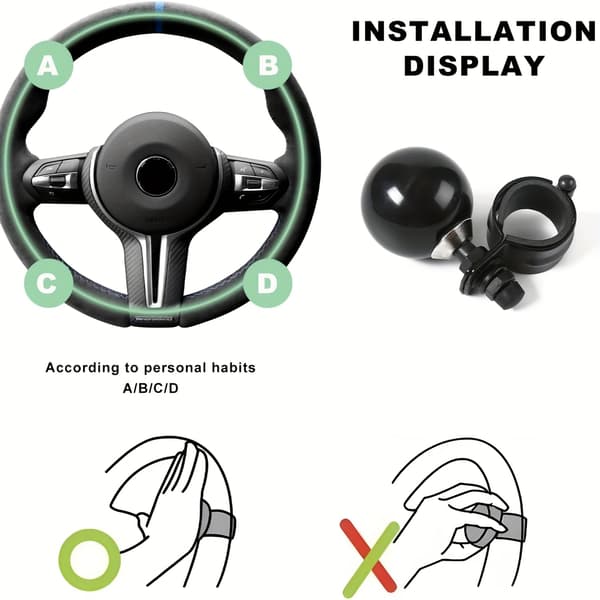 Rat Spinner/Elektrisk Håndhjul - Kraftig Rotation til Ratstamme, til de fleste 1pc