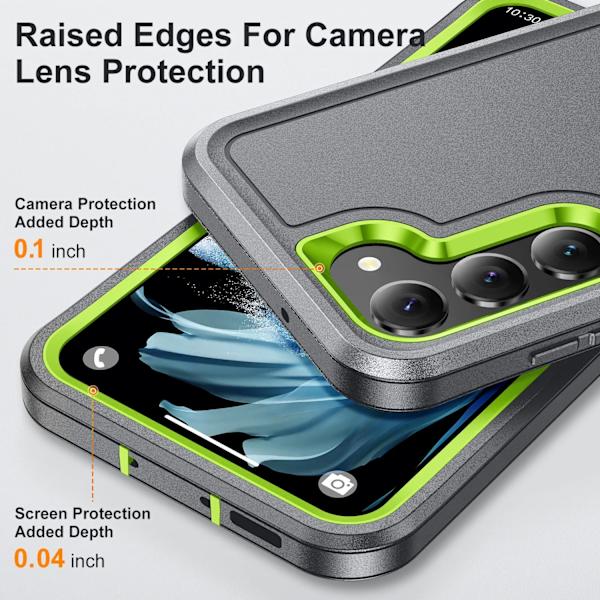 Anti-støv Støtte Fallbeskyttelse Deksel for Samsung Galaxy S23 Ultra 5G S 23 Plus S22 Ultra A54 A14 A13 A53 A04S 2 I 1 Veske Gray for Galaxy s22 ultra