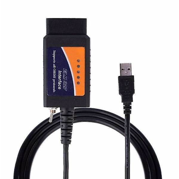 2024 Ford Forscan ELM327 USB Modifioitu OBD2 Skanneri V1.5 MS-CAN HS-CAN Koodinlukija Skanneri