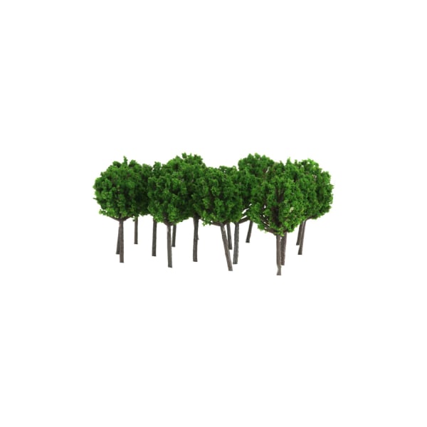 50 stycken modell tåg träd landskap landskap grön 1:300