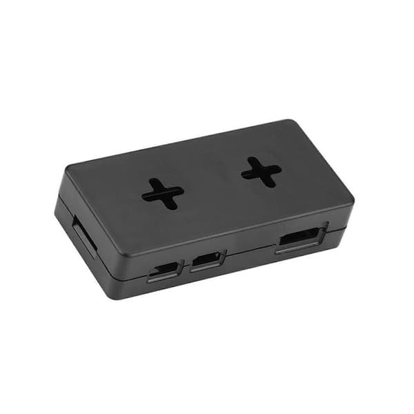ABS-muovikotelo suojakotelo Raspberry Pi Zero W / 1.3:lle (musta)