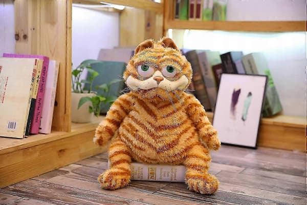 Maskotti Garfield -simulaatiokissa pehmo 45cm