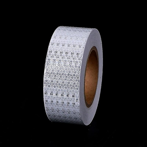 5cm X 25m Reflextejp Varningstejp, Självhäftande Reflextejp[C]