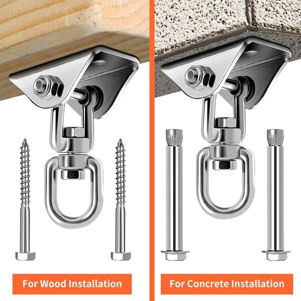 {YM}304 Stainless Steel Hammock Hooks, Sling Hooks, Ceiling Hooks, Heavy Duty Swing Hooks
