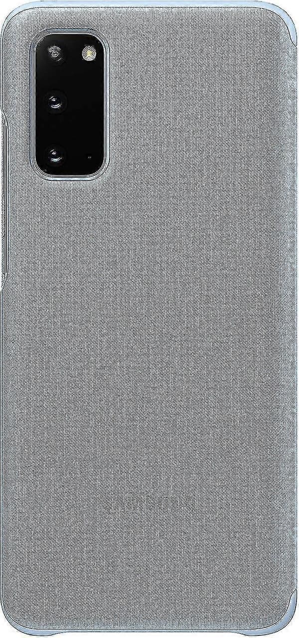 S20 | S20 5G Clear Vision Cover / Etui - Lyseblå
