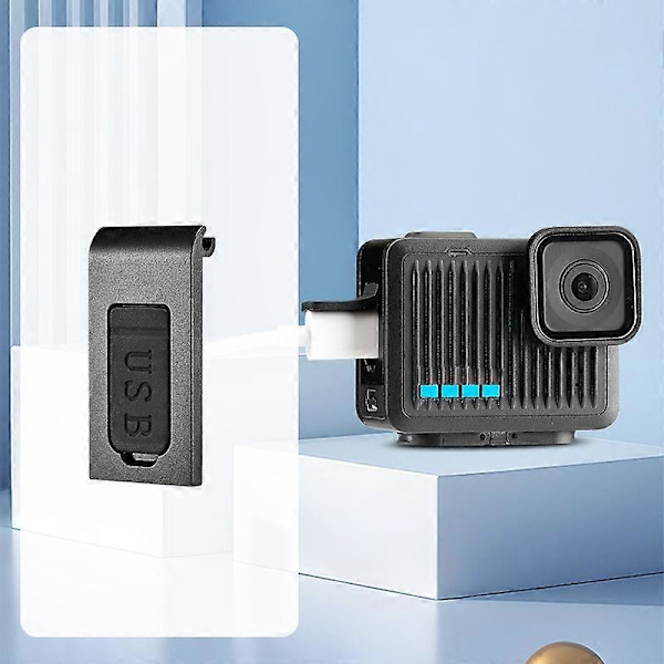 Side Cover til GoPro HERO 2024 Side Interface (Sort) Black
