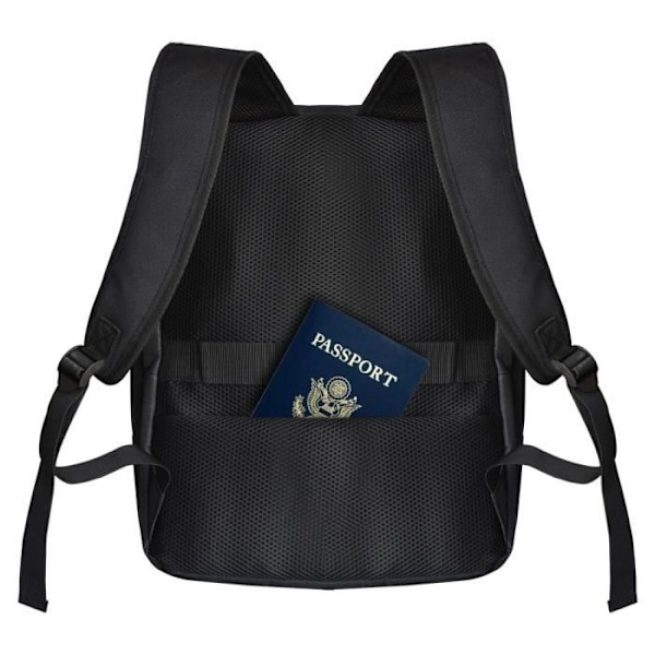 CabinFly Pacemaker Wizzair Ryggsäck 40x30x20 cm Transavia Vueling Väska Svart Nior