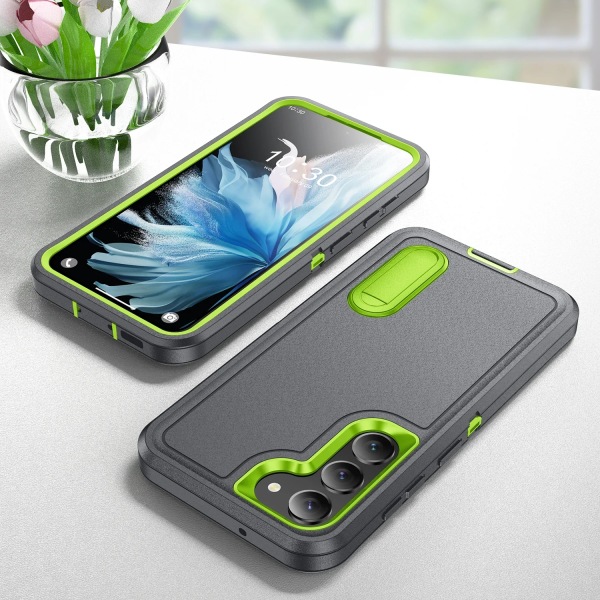Anti-støv Støtte Fallbeskyttelse Deksel for Samsung Galaxy S23 Ultra 5G S 23 Plus S22 Ultra A54 A14 A13 A53 A04S 2 I 1 Veske Gray for Galaxy A04S