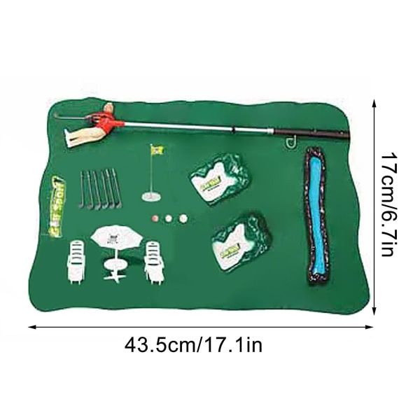 Minigolf professionell set Boll Sport Barnleksaksklubb Sport inomhusspel Träning Red