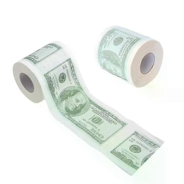 1~8 st Rolig Toalettpapper, Hygienpapper Trämassa Papper 2pcs