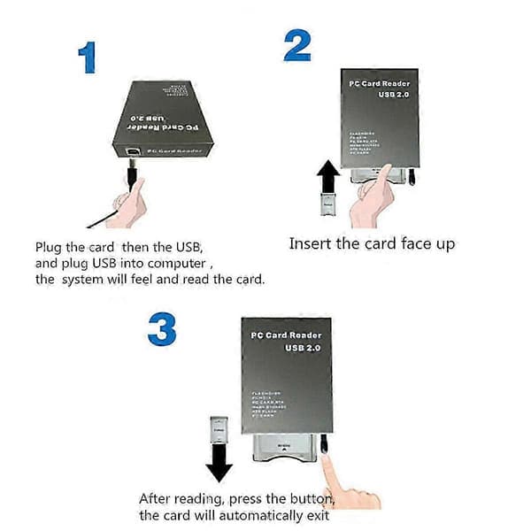 Usb2.0 Pcmcia Ata Pc Usb 2.0 - Pc Ata Pcmcia -sovitin Flash-levy