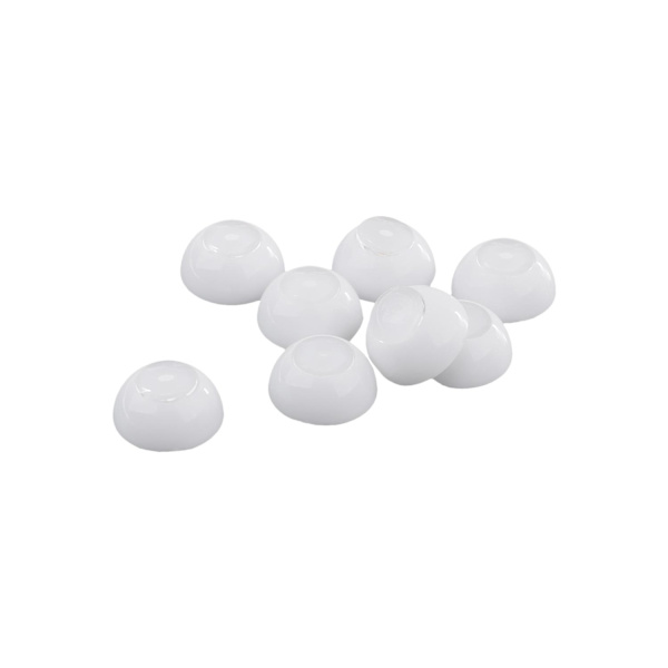 4 par 16MM akrylplast halvcirkelformade ihåliga Bjd babyögon separerade med 9mm Colourful