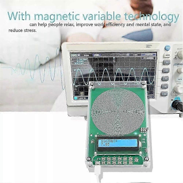 Healflux Custom Frequency Generator V2, Schumann Resonance Generator Black