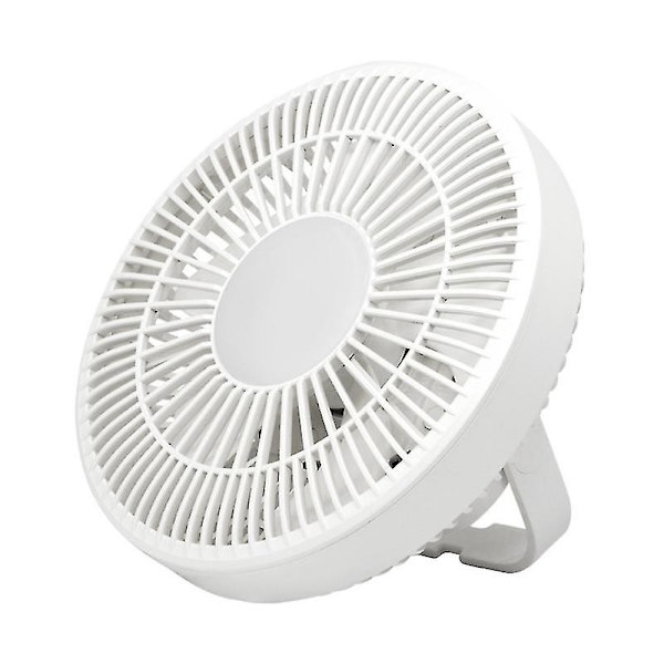 3-in-1 kaukosäätimellä varustettu telttatuuletin, varavirtalähde, LED-lamppu, paviljonkituuletin, riippuva tuuletin, ladattava, yhteensopiva ulkoilun, retkeilyn ja perheen kanssa White