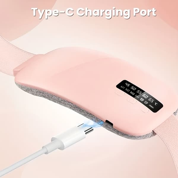 Abdominal massageapparat, USB-uppladdningsbar LED-display 1