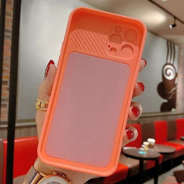 TPU-skal med skjutbart kameraskydd för iPhone 13 mini For iPhone 14 Plus