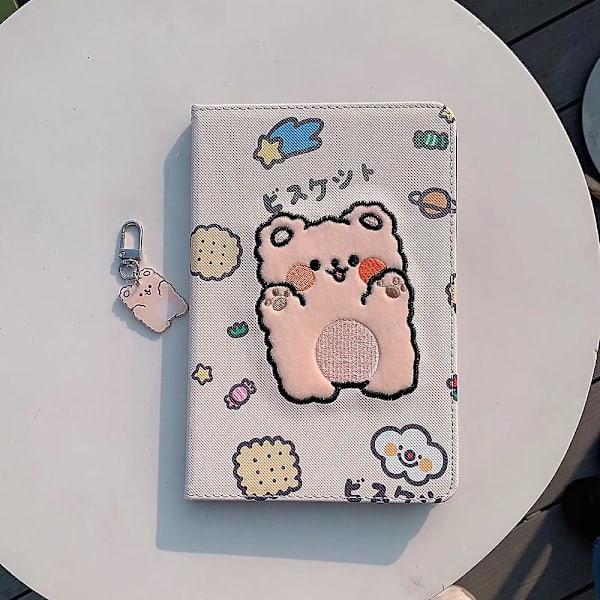 Nyhed Ankomst Tegneserie Sød Tablet BeskyttelsesetuiKompatibel med Ipad Air 1 2 3 Mini 4 5 6 Pro 2017 2018 2020 8.3 Cover Med Blyantholder With Pencil Holder 12.9 inch(2020)
