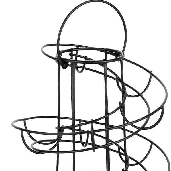 Kjøkken eggstativ, spiral eggkurv, Rød As Shown