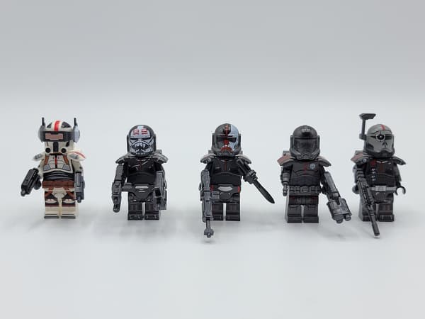 Star Wars Bad Batch -mukautettu minihahmo, 5 kpl