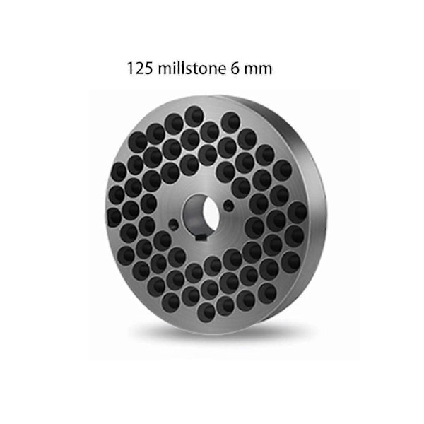 3-6 mm foderpillemaskine pladesliberskive til dyrefoderpillemølle MachiqW 6mm
