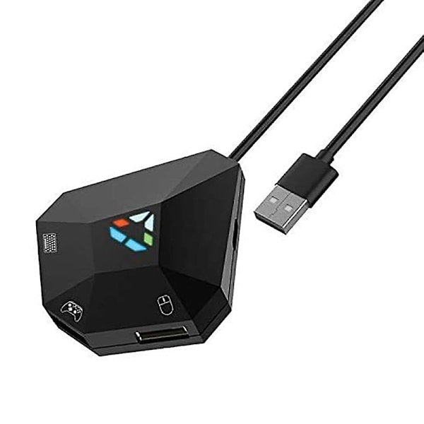 Hiiri- ja näppäimistömuunnin, USB-liitäntä, näppäimistö- ja hiirisovitin , PS3:lle, , , NS Switchille