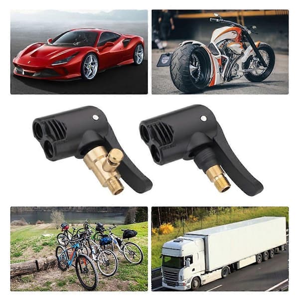 Luftchuckadapter för cykeldäck, enkel luftutsläpp, snabb uppblåsning utomhus Style1