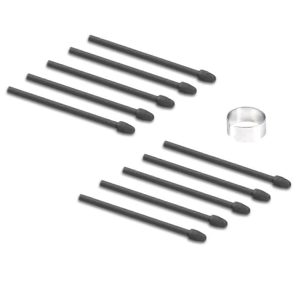 10 stk. markørpenn-tupper for Remarkable 1/2 Stylus for Pen2/Pen Plus