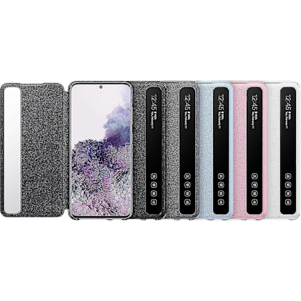 S20 | S20 5G Clear Vision Cover / Etui - Lyseblå