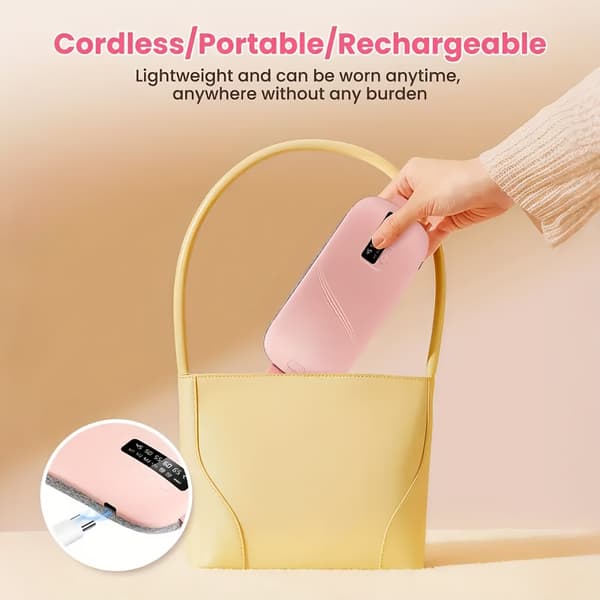 Abdominal massageapparat, USB genopladelig LED-display 1
