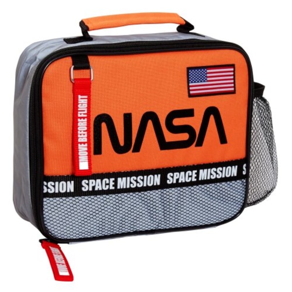 NASA Lunchväska för pojkar Rymdisolerad Lunchbox Astronaut School Cooler Bag One Size