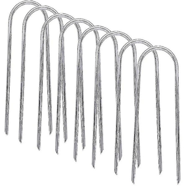 Oline Stakes U Sd Ankare Kraftiga Metallpinnar 8pcs